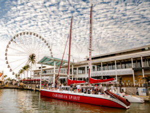 Caribbean Spirit outside of Bayside Ferris Wheel
